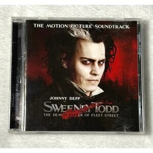 Sweeney Todd Soundtrack CD 2007 - Johnny Depp - Tim Burton OST Musical